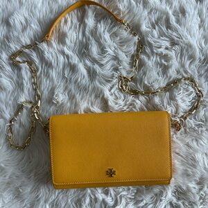 Tory Burch - Yellow Chain Wallet